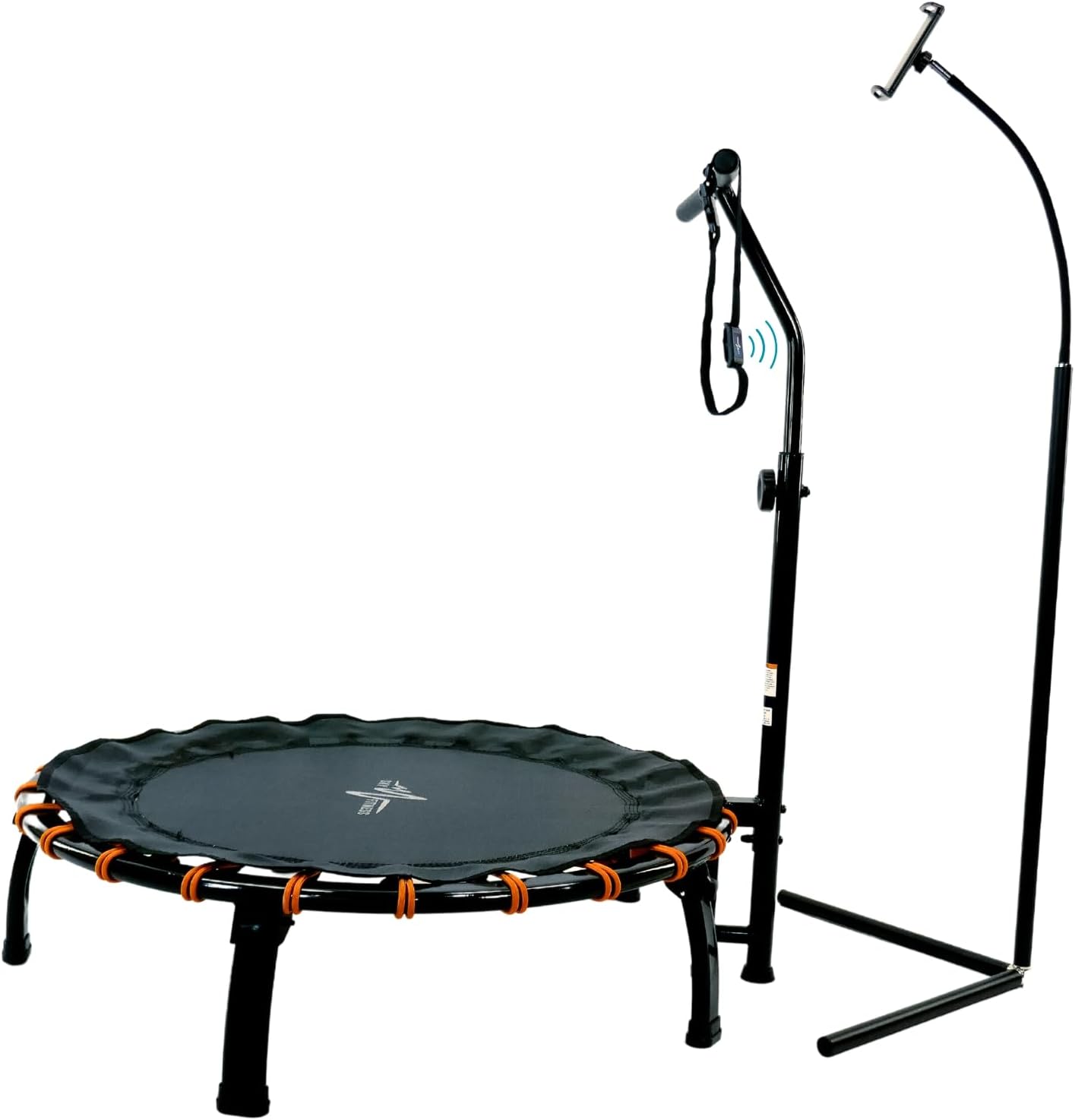 SkyFitness 39" Black Adjustable Handle Fitness Trampoline