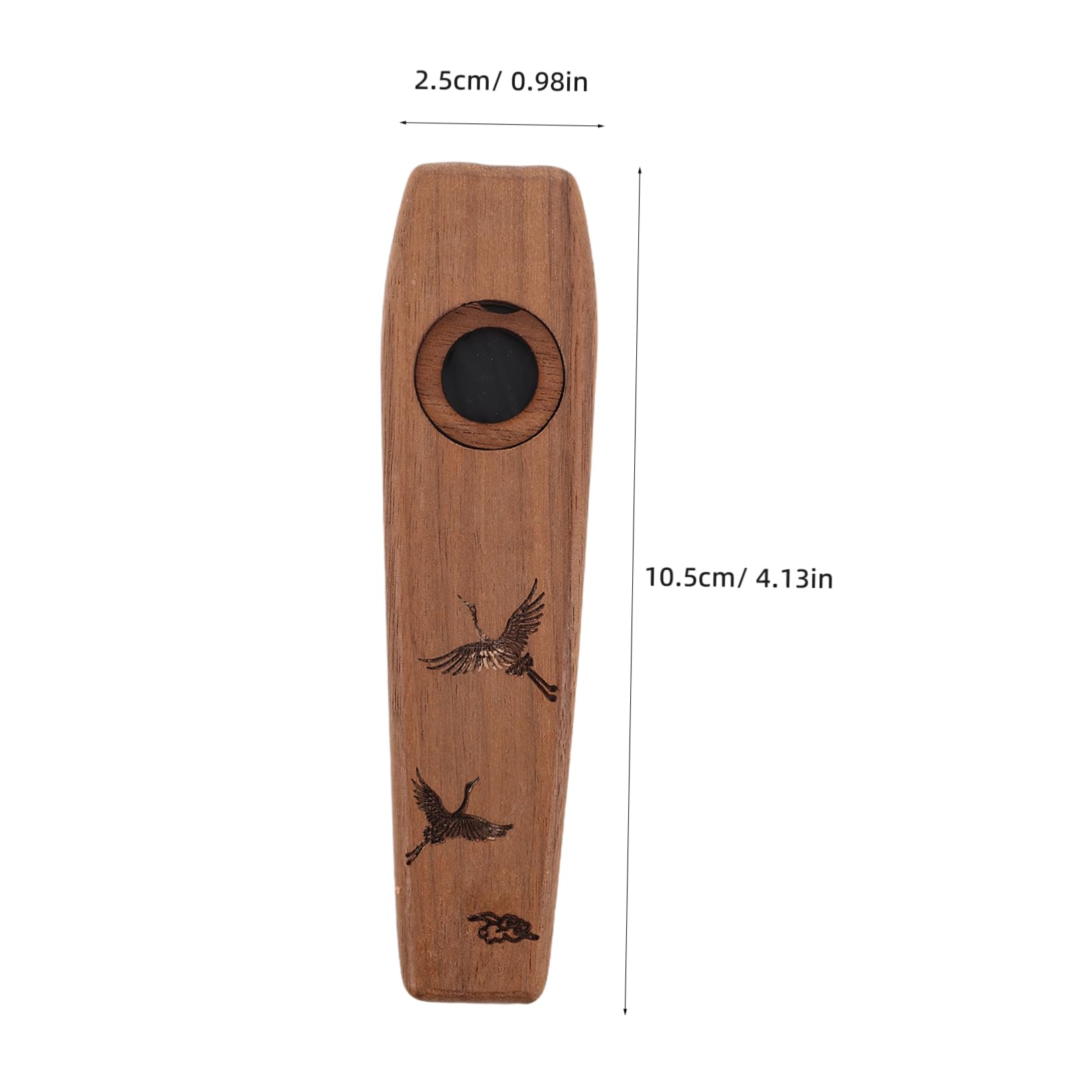 OFFSCH Wooden Sliding Whistles Slide Flute Instruments for Flute Wind Instruments for Adults Instrument Music Instrument Musical Brown Spades