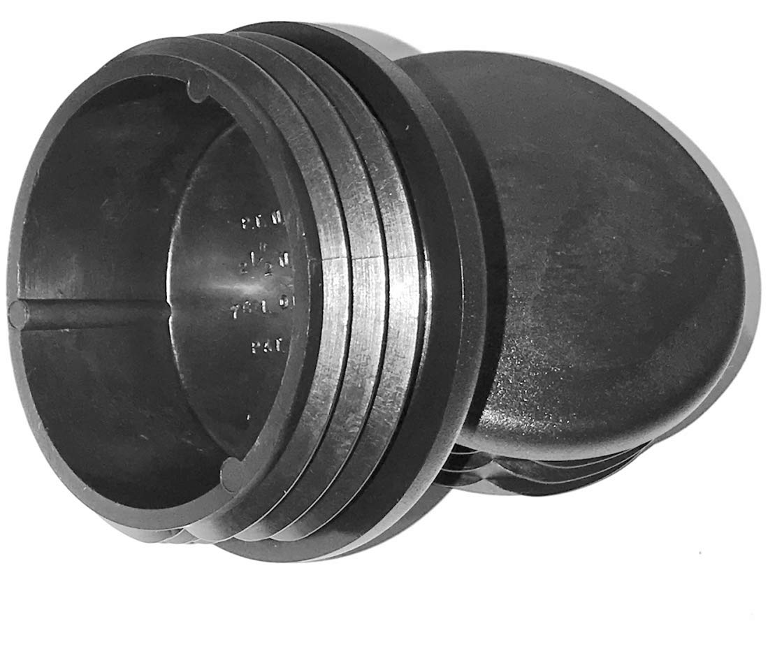 SB DISTRIBUTION LTD(Pack of 2)-3" OD (76.1 mm) Round Plastic Cap Plugs (6-10 Ga - Fits ID 2.59" to 2.73") Flex Ridges | Impact Resistant LDPE Light Domed Top Cap | Fence Post Slide Inserts | Fitness Eqpt End Caps