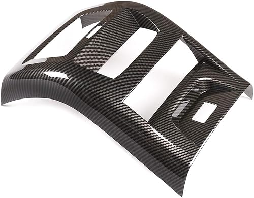 Miniatura 3 de CHEYA Para BMW X3 X4 G01 G02 2018-2019 ABS Palstic Car Rear Row Air Condition Vent Frame Accesorios (fibra de carbono)
