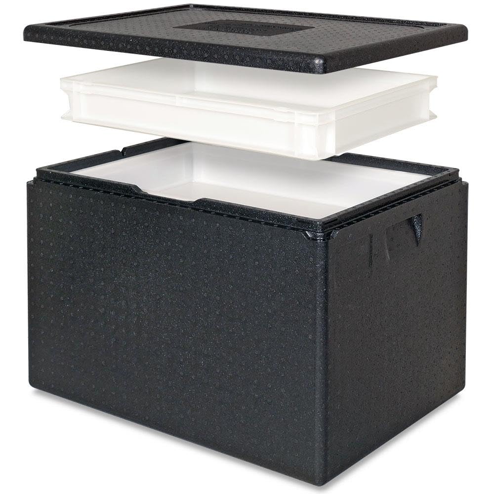 BRB Boîte isotherme avec couvercle, EPP, 105 l, L x l x H 685 x 485 x 470 mm