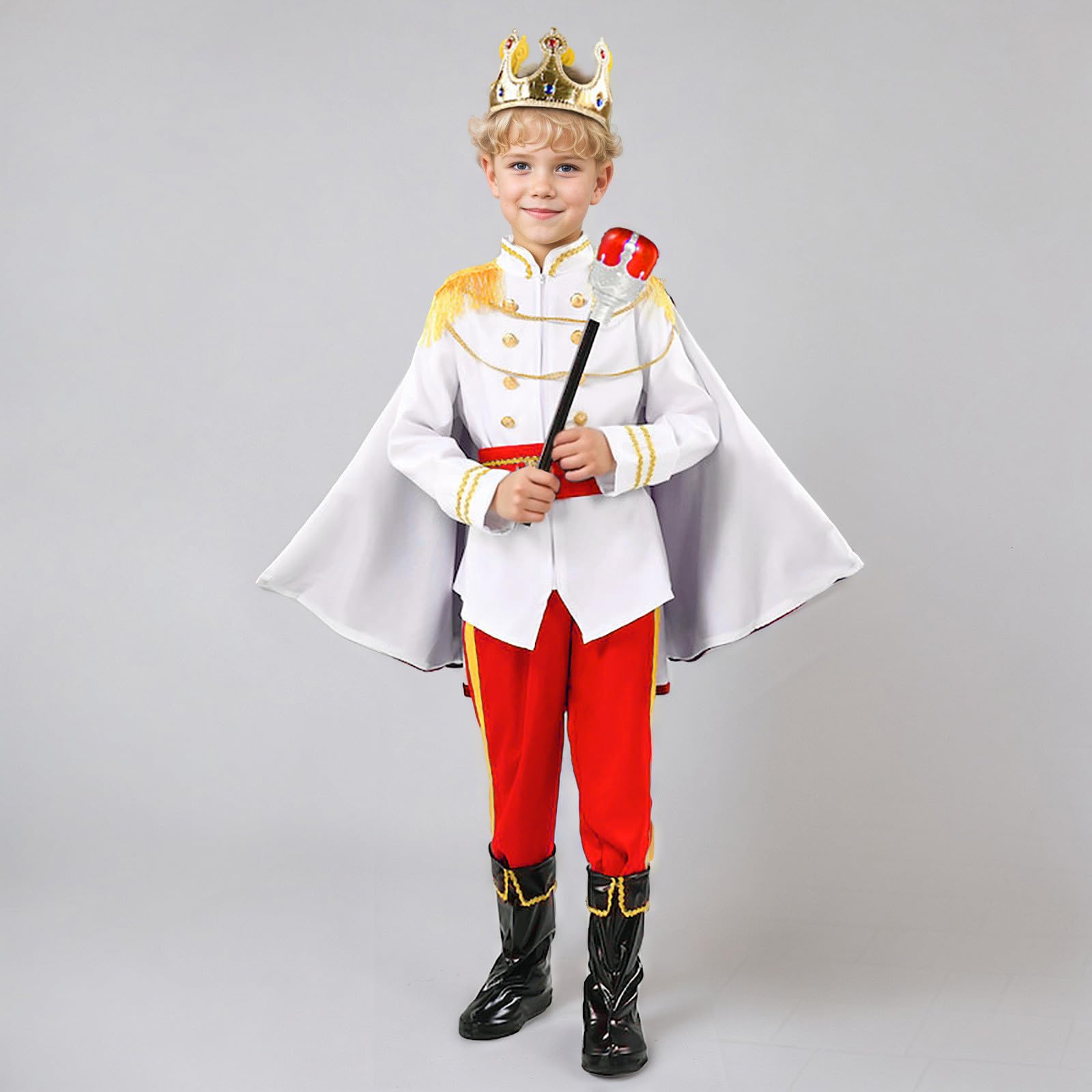 Generisch Elegantes Kinderkostüm Hofkleid historische Festkleidung formelles Outfit für Mädchen Themenveranstaltungen Festumzüge Halloween Feiern