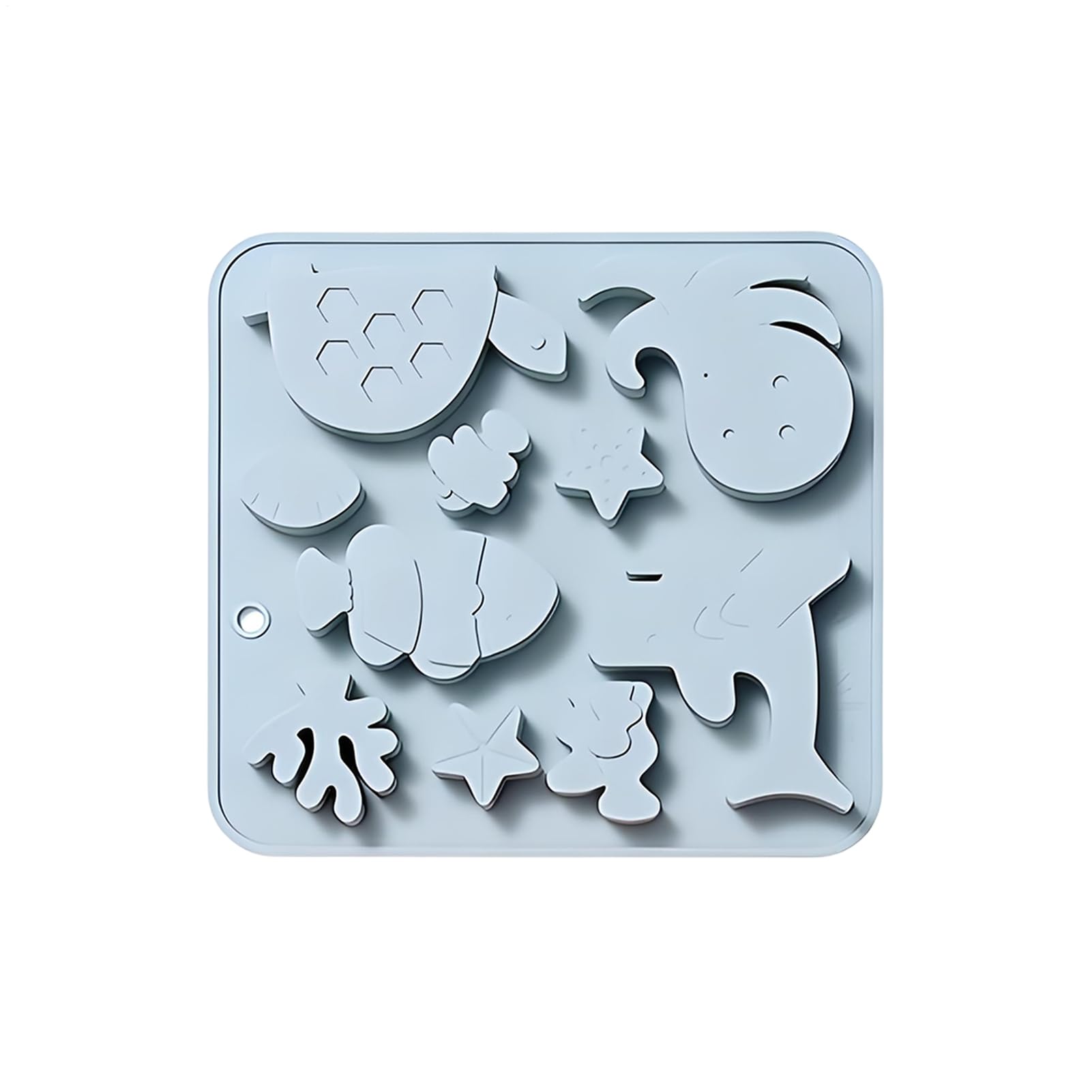 per cioccolatini, 10 antiaderenti in silicone, per torte, gelatine