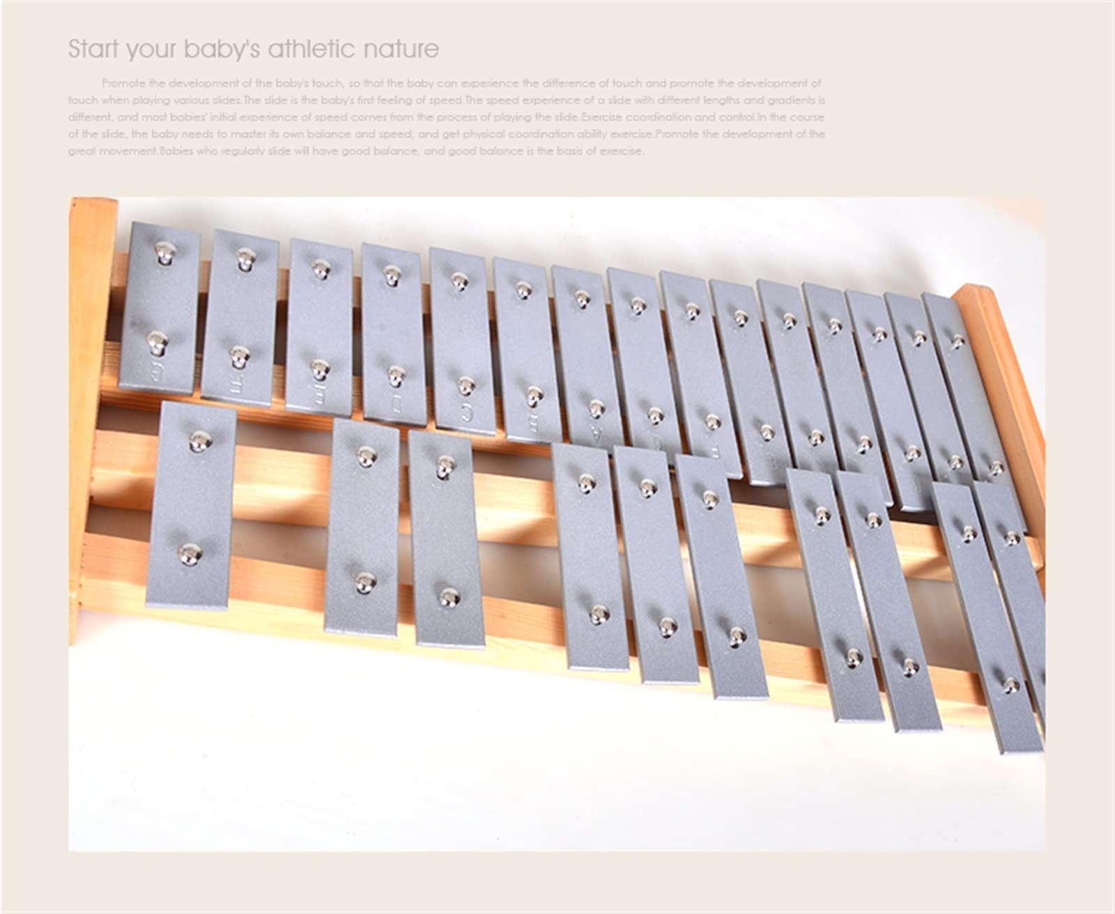 Percussão Musical Xilofono A 25 Toni Piastra In Alluminio Pianoforte Carillon Strumento A Percussione Che Bussa Piano Piastra Campana Pianoforte Xilofoni