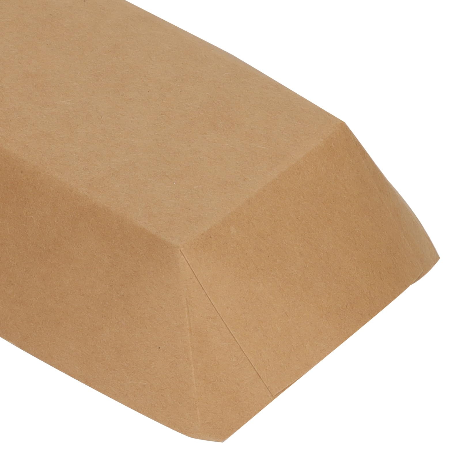 Ciotole in cartone kraft 165 x 120 x 25 mm per fingerfood snack patatine fritte