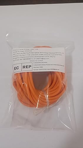Látex de hule 10m tubo de 4,5mm OD 1,7mm ID elastica Bungee tirachinas caza al aire última intervensión Sustitución