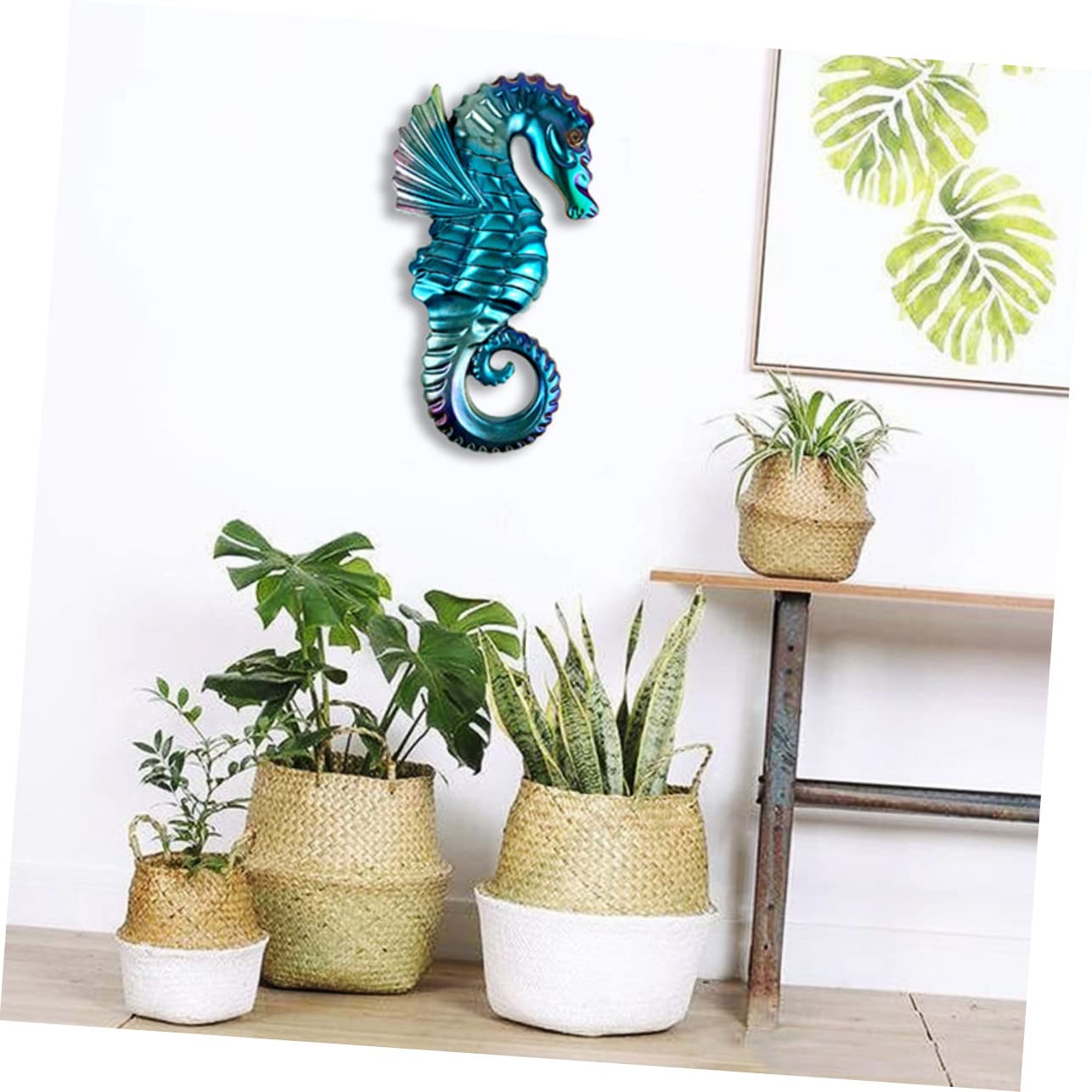 VILLCASE 5 Pièces Moule de décoration Hippocampe moules à gâteau emporte-pièces en pâte polymère étain Decoration Mural décoration Mural Moule en Silicone Bricolage Fournitures de Bricolage