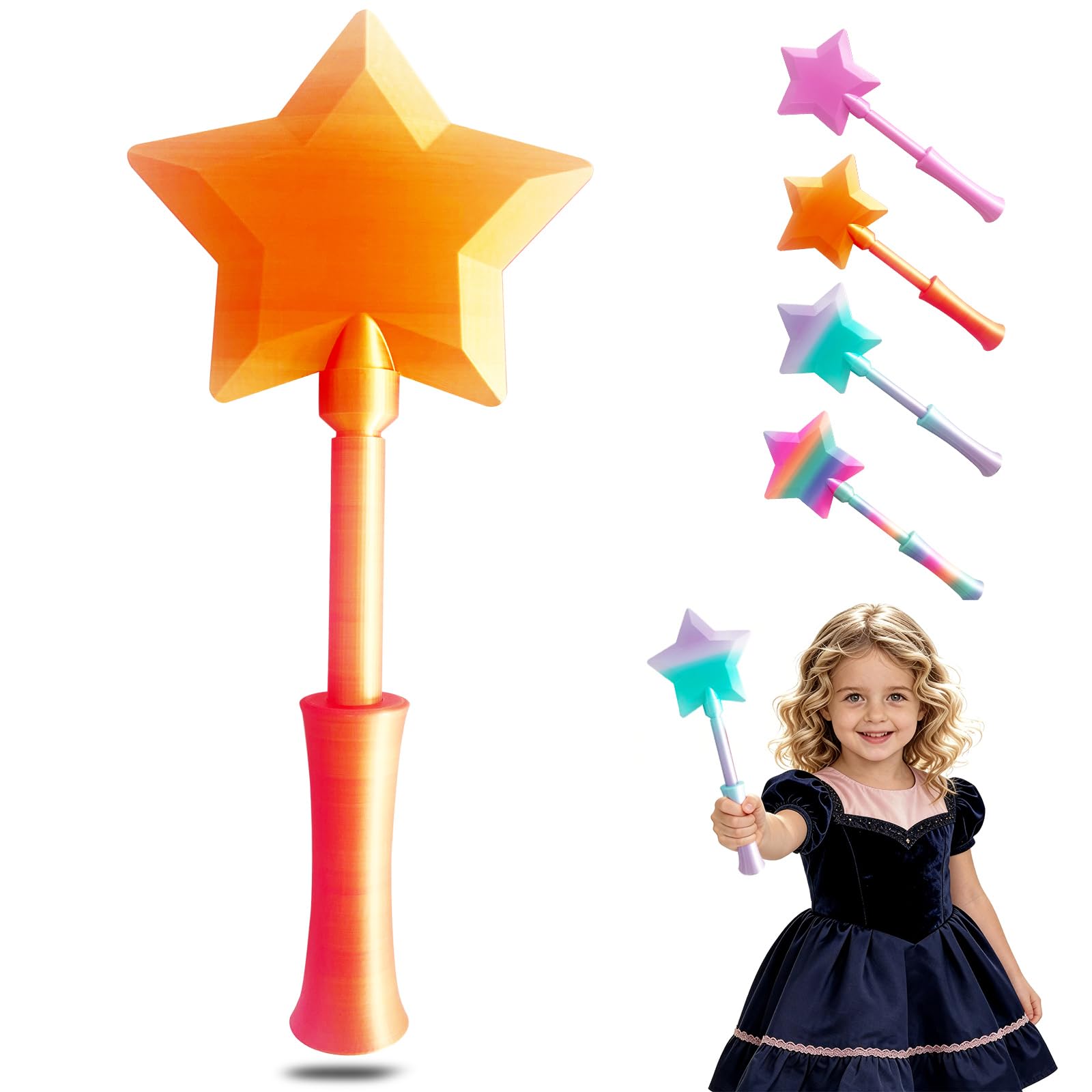 Credit Card Wand,3D Printed Tap to Pay Wand Card Holder with Hidden Slot,Credit Card Holder Wands,Easy Checkout for Contactless Payment,Novelty Gift for Kids and Adults Party(E) — view 9