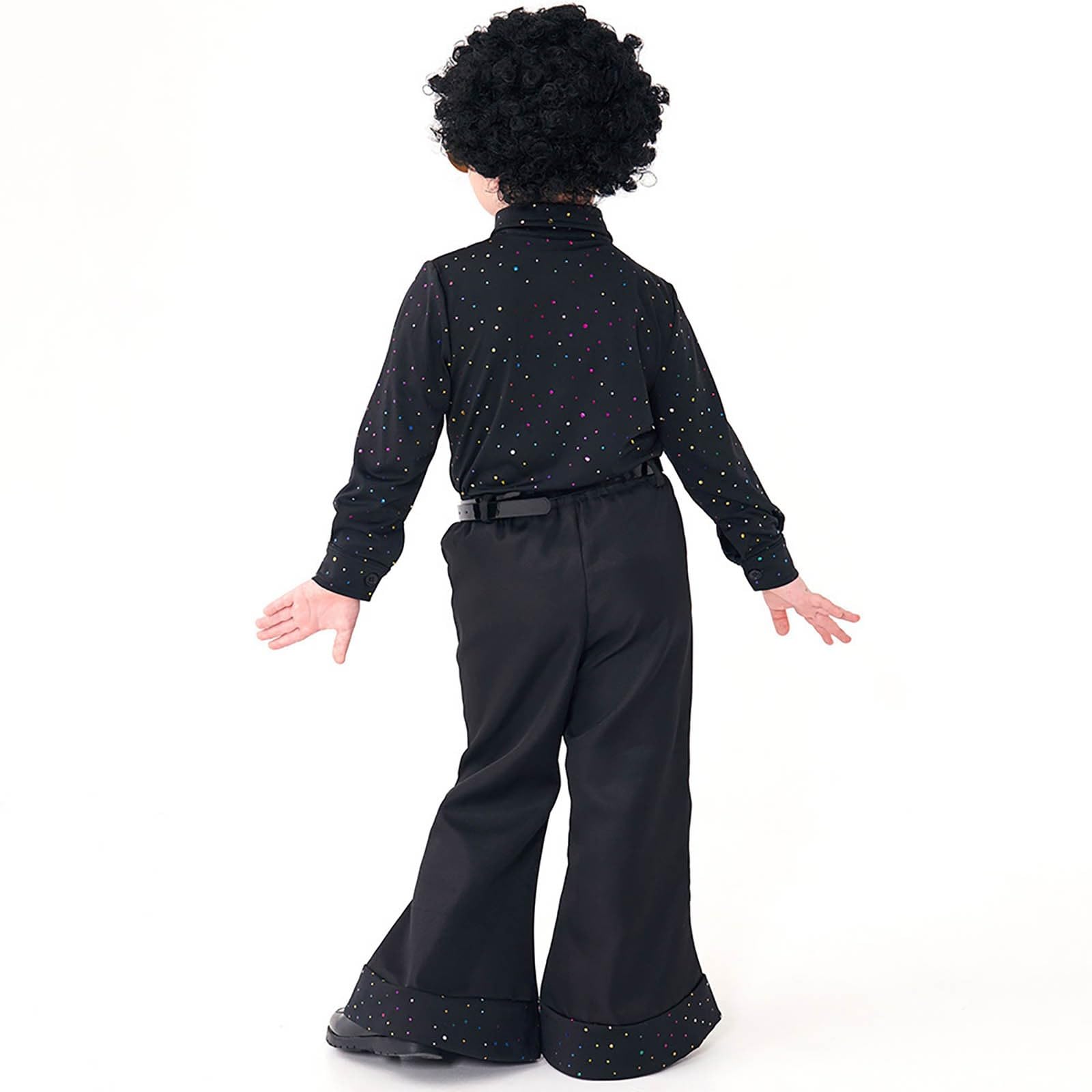 Faschingskostüme Kinder Jungen Disco Kostüm Glitzer 70Er Jahre Für Fasching Karneval Mottoparty Bühnenperformance Perfekt Für Kleine Tanzkönige Kinder Faschingskostüm Junge Karnevalskostüm