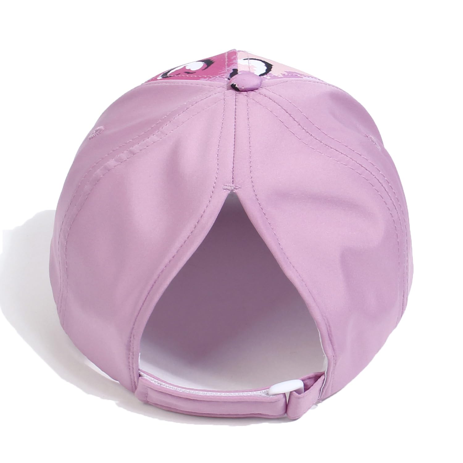 YAMEE Gorra de Béisbol para Niñas Suave Transpirable Gorra de Cola de Caballo,Gorras Béisbol al Aire Libre Sencillo y Elegante,Sombrero de Sol de Niños Ajustable para Camping Vacaciones Playa
