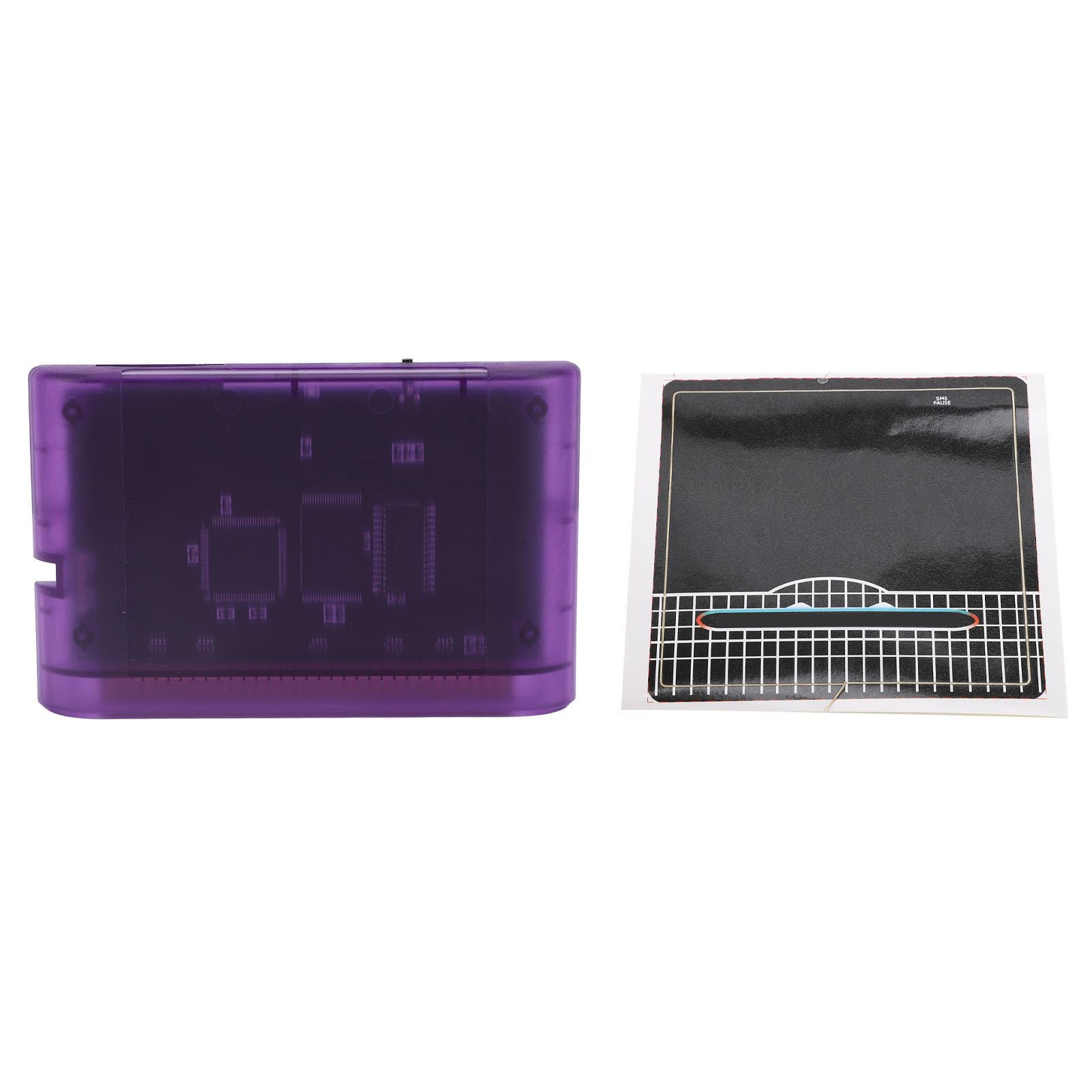 Cartucho de Juego para Mega Drive Versión V1, Tarjeta de Juego 3000 en 1, Tarjeta de Memoria 8G Integrada, Cartucho de Vídeo Multijuego para Mega Drive para Master System para