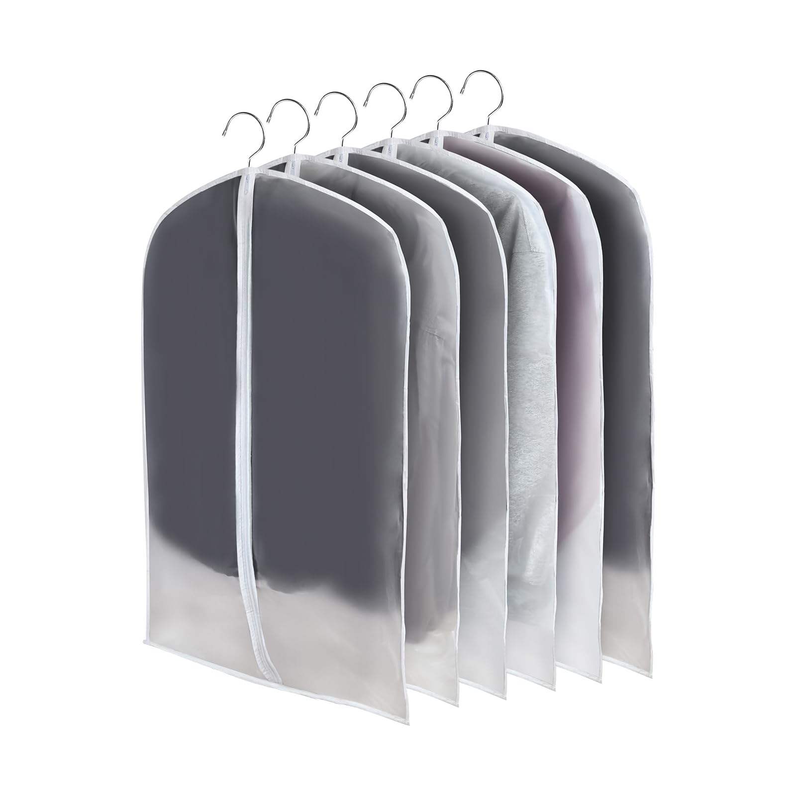 CNMTCCO Transparent Dustproof Suit Covers Set of 6