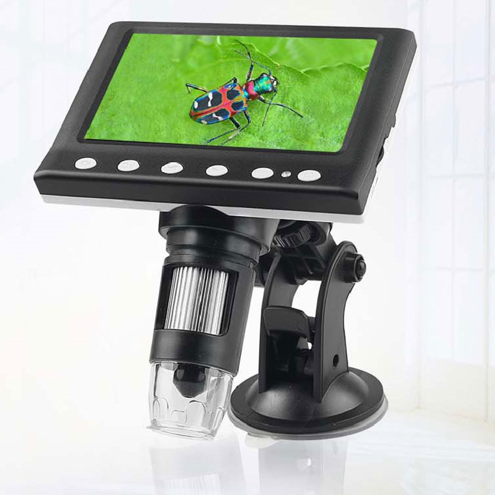Microscopio digitale leggero facile da usare per riparazioni elettroniche a casa attività divertenti applicazioni educative e pratiche Microscopio compatibile