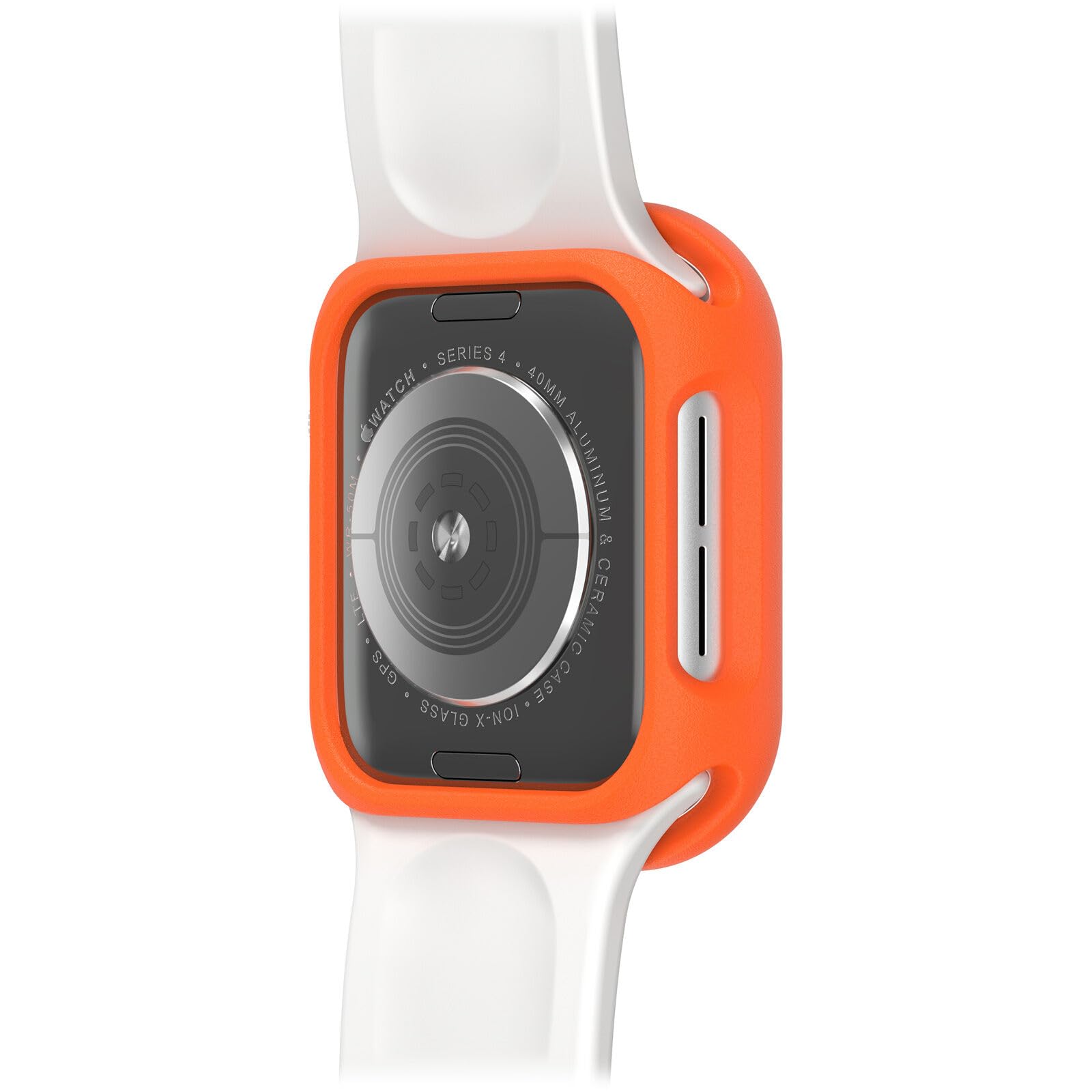 Watch Bumper OtterBox do Apple Watch Series SE (2nd/1st gen)/6/5/4-40mm, odporne na wstrząsy i upadki, smukłe etui ochronne na zegarek Apple Watch, chroni wyświetlacz i krawędzie, Pomarańczowy