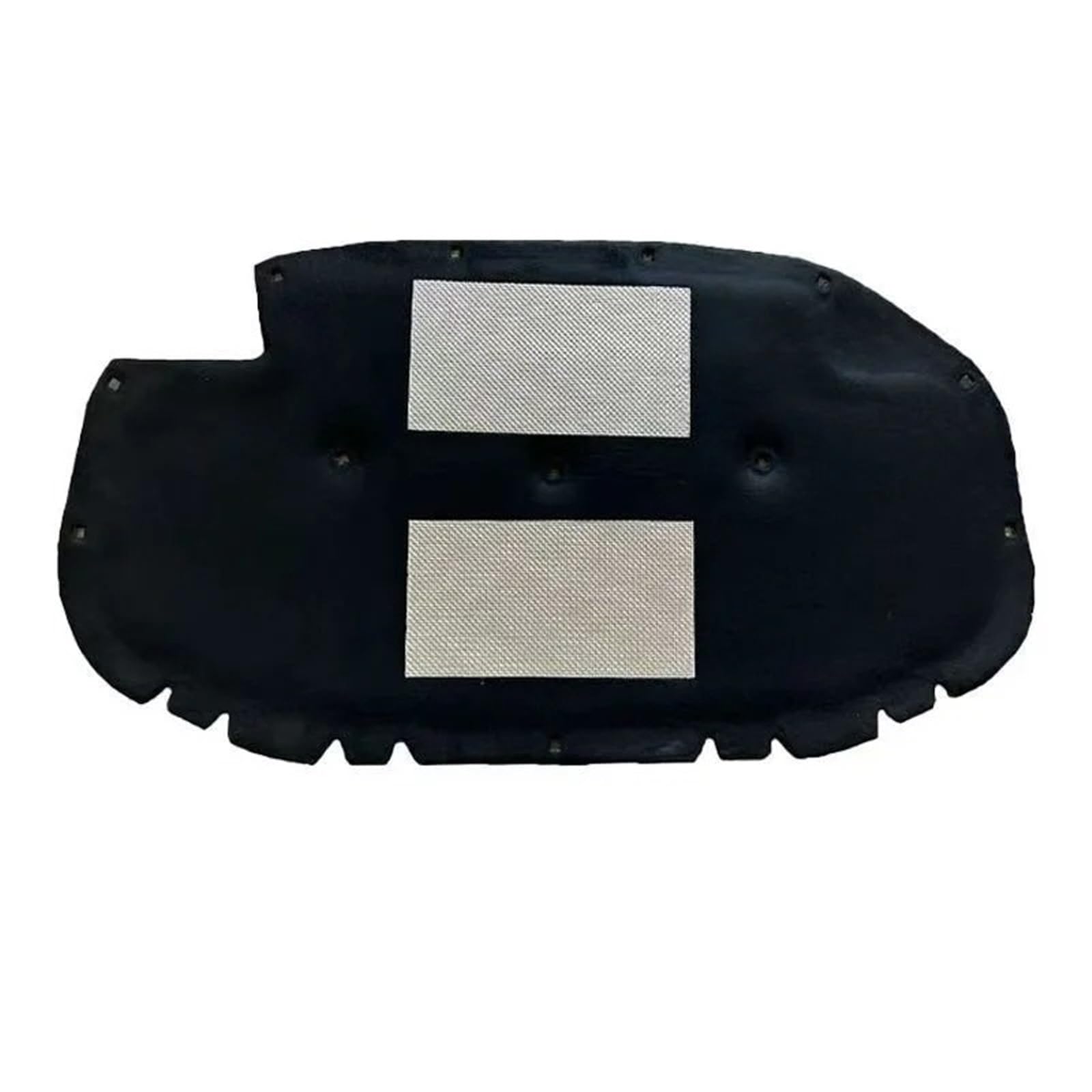 Ltusgt Silver Car Hood Insulation Pad For Vw For Golf 7 Mk7 7.5 For Golf7 2012~2021 Car Hood Pad Sound Heat Insulation Cotton Fireproof Mats Car Accessories(Silver)