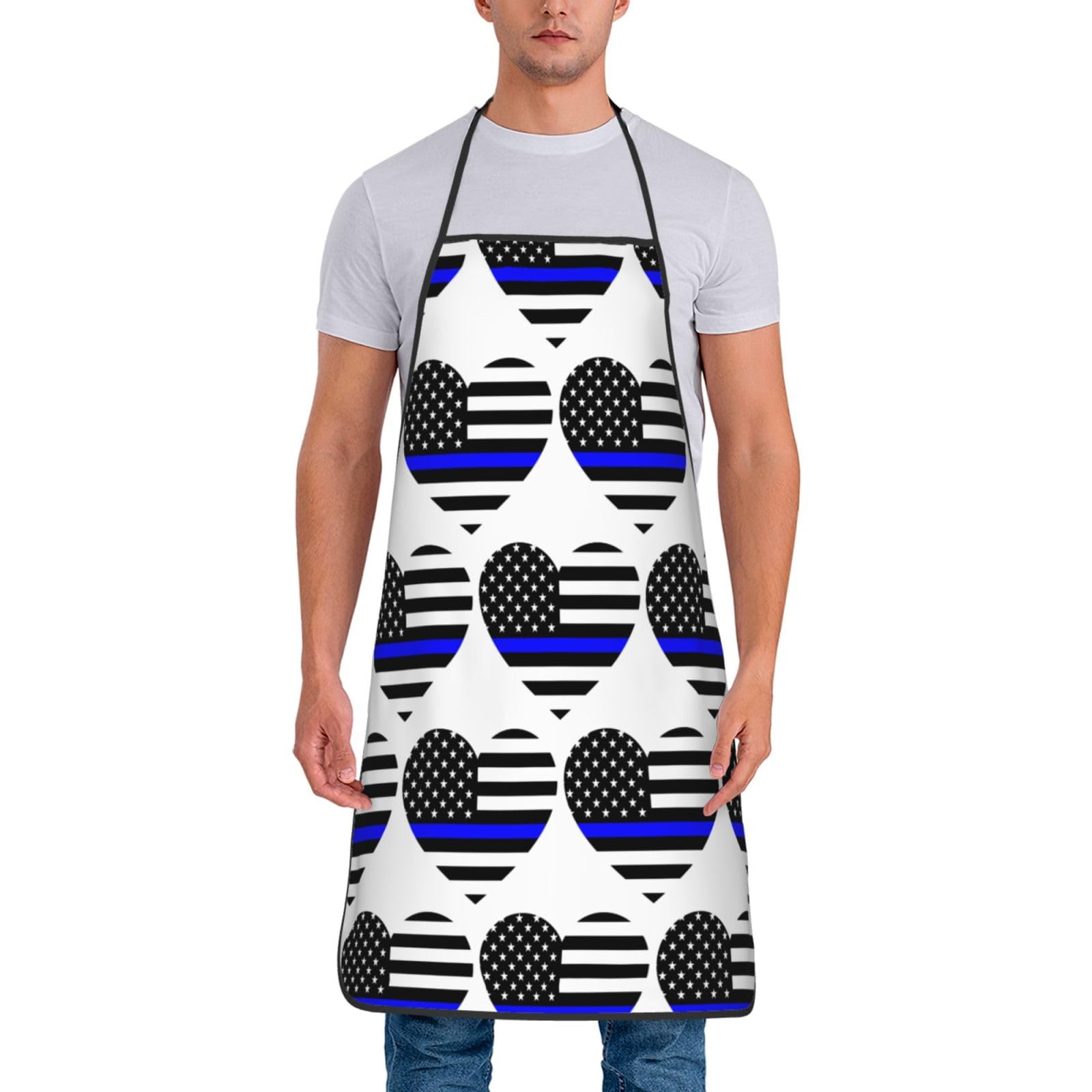 Tablier de cuisine unisexe avec drapeau canadien pour homme et femme