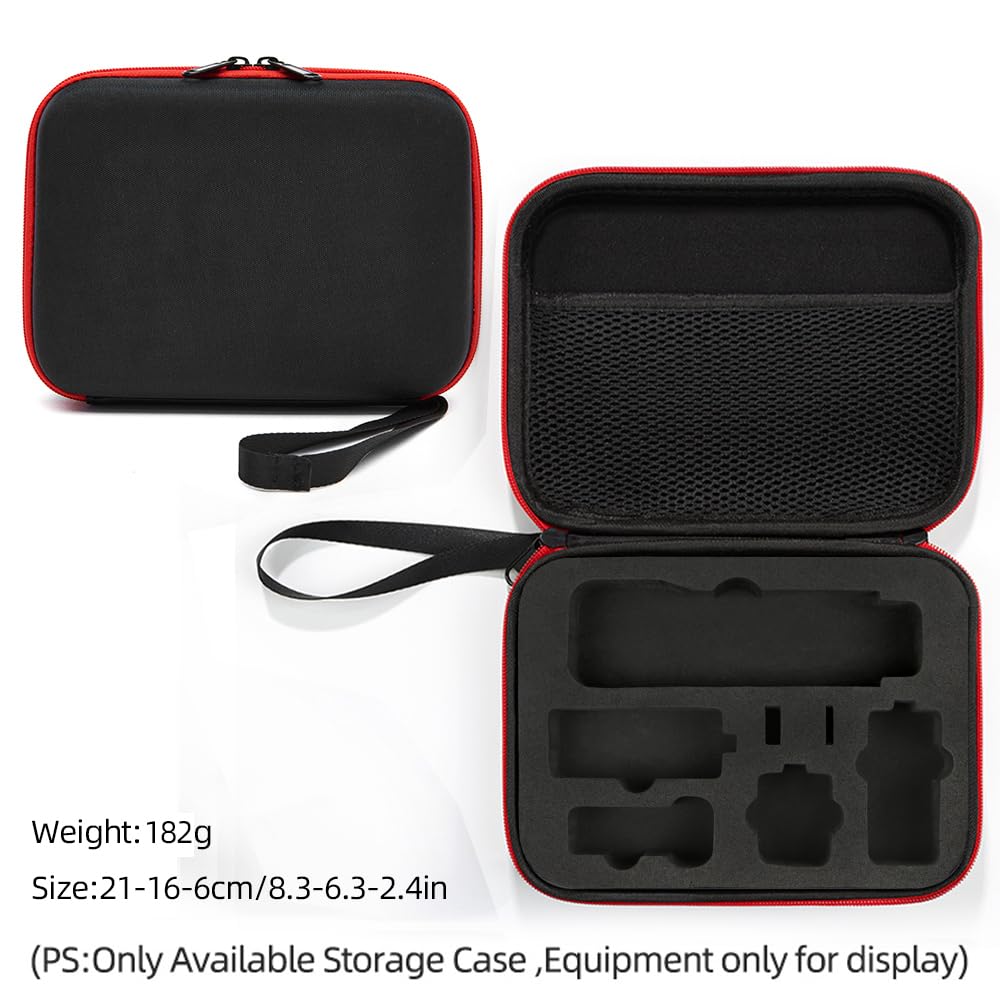 Torba do Przenoszenia DJI Osmo Pocket 3 - Twarda Obudowa, Kompaktowe Etui Ochronne, Przenośne Pudełko do Przechowywania dla Creator Combo i Akcesoriów, Czarny Organizer
