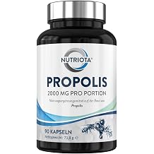 Propolis 2000mg Capsules 2000mg 90 Capsules Nutriota