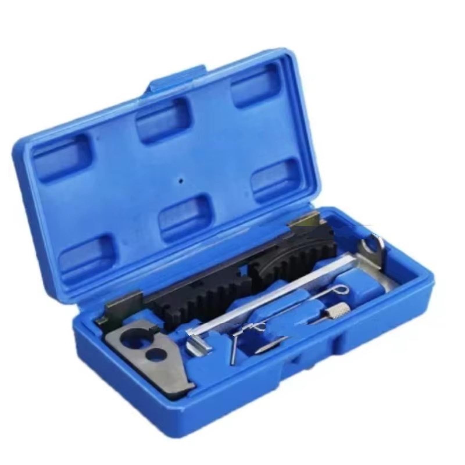 Set Strumenti Messa Fase Kit di Strumenti di Allineamento E Bloccaggio della Fasatura del Tenditore Dell'albero A Camme da Compatibile con Alfa per Romeo per più Modelli 1.6L 1.8L 16 V