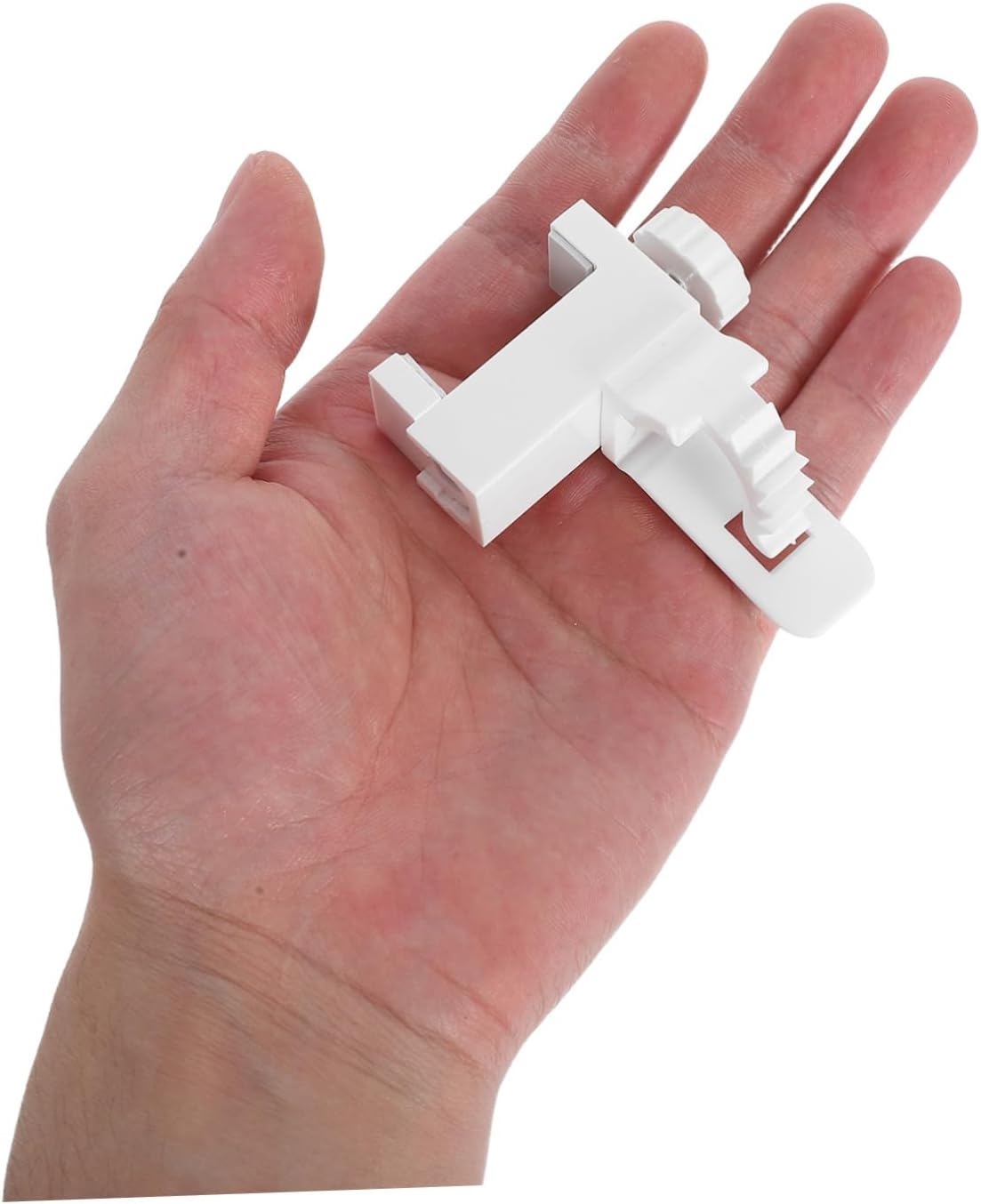 Curtain Mounting Brackets Plastic Curtain Rod Hangers No Drill for Rod Sizes
