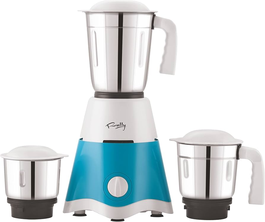 Buy Rally Oreo Mixer & Grinder with 3 Stainless Steel Jars | Leak