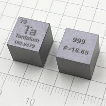 1cm Pure Tantalum Metal Cube, 99.9% High-Purity Engraving Ta,for Element Sample Collection,Demonstration, Scientific and Laboratory Experimental Projects in The Periodic Tabl
