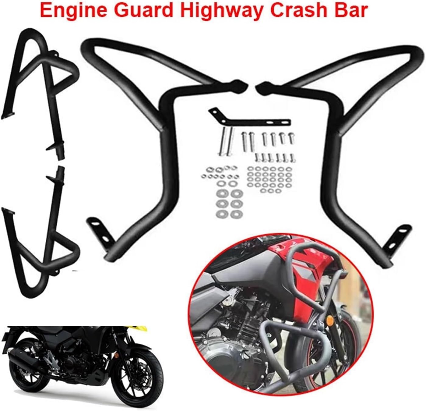 Motorcycle Accessorie Frame Bumper Engine Guard Crash Bar Fit For Suzuki V-strom DL-250 2016-2020 Motorcycle accessories