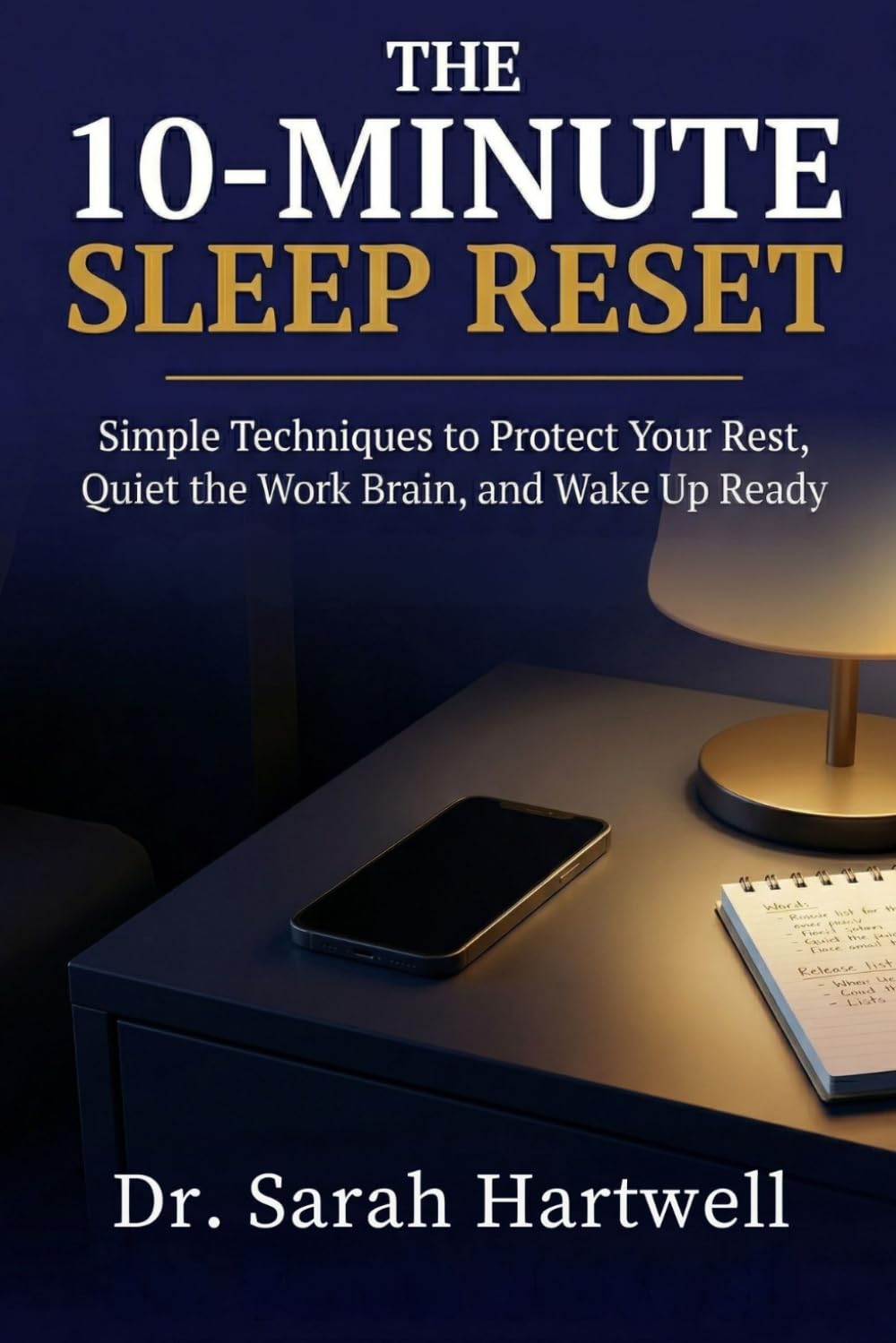 The 10-Minute Sleep Reset: Simple Techniques to Protect Your Rest, Quiet the Work Brain, and Wake Up Ready (The 10-Minute Wellness Series)