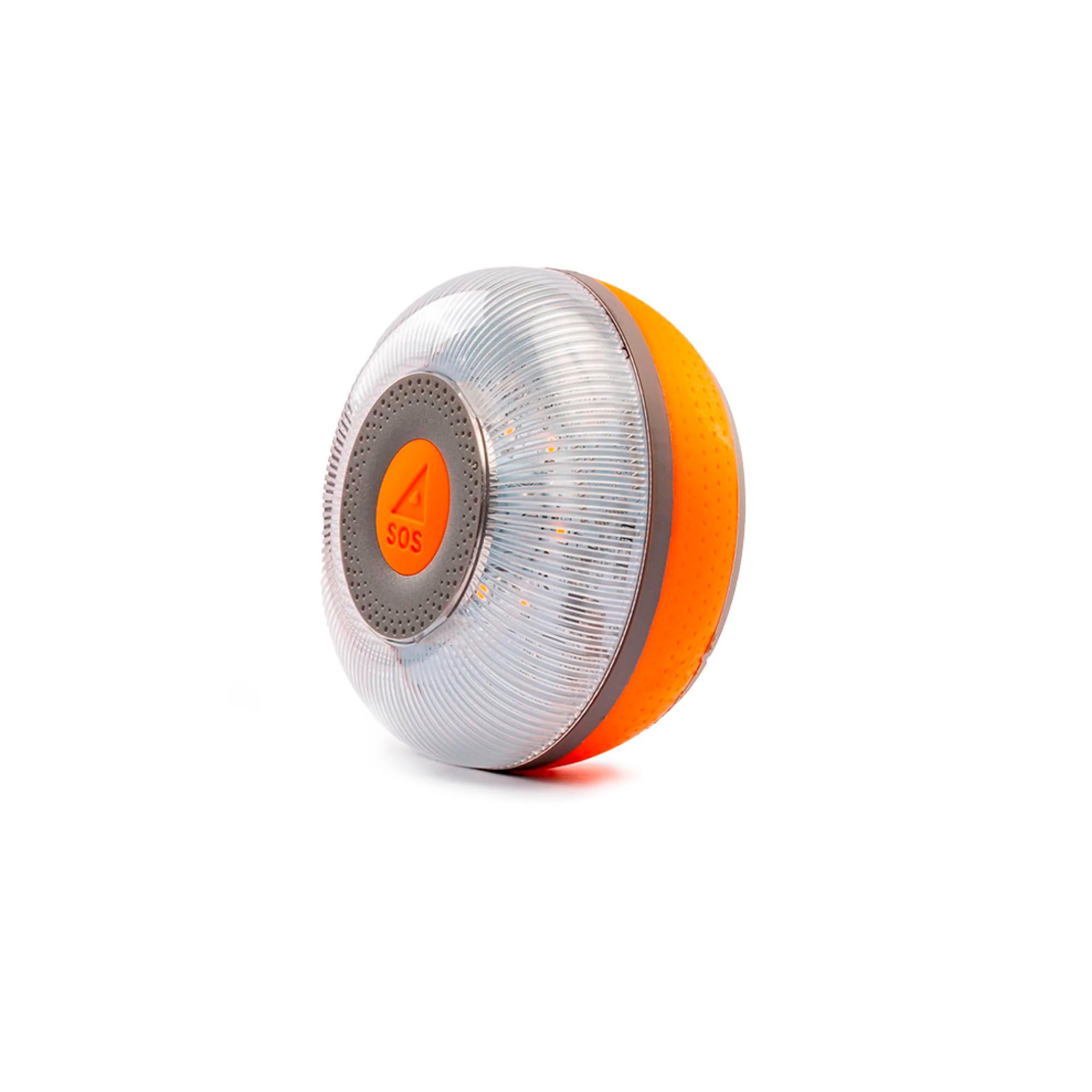 FLASH LED SOS 6 sztuk świateł awaryjnych V16 Homologowane podłączone DGT 3.0, OBOWIĄZKOWE DGT 3.0, karta SIM i usługa transmisji danych w zestawie do 2038 r., Podstawa magnetyczna, odporność na wodę i