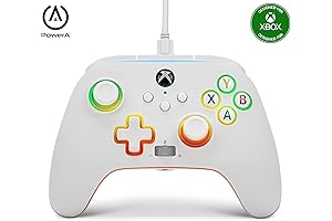 PowerA Minecraft Pig Wired Controller for Xbox Series X|S - White