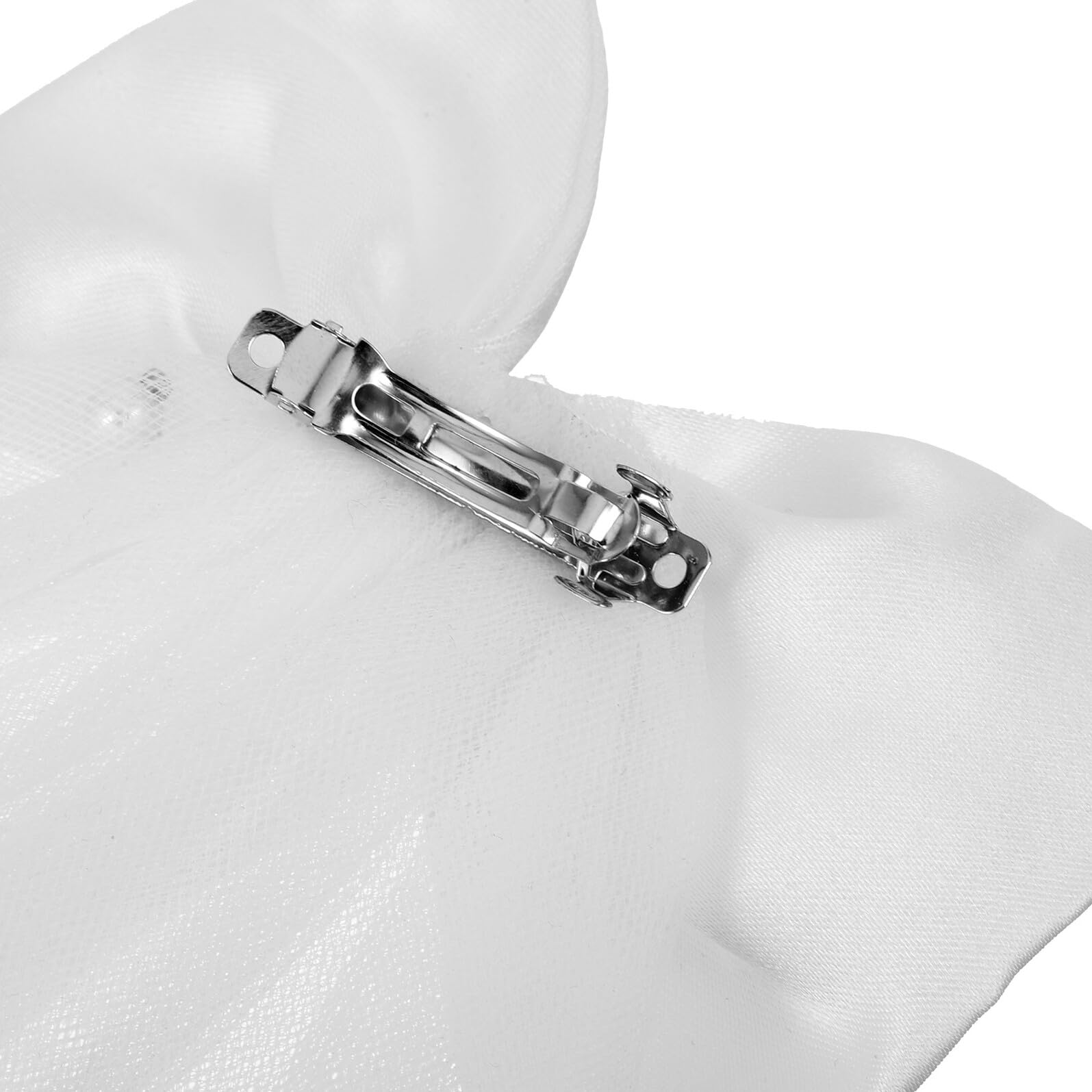 Kichvoe Velo da Sposa per Cane in Garza Bianco Design Elegante e Delicato, Accessorio per Decorazioni e Matrimoni di Animali Domestici, Esperienza di Indosso Piacevole