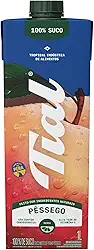 Suco Misto de Maçã e Pêssego 100%, Tial, 1L, Sem Adição de Açúcar, Sem Ingredientes Artificiais, Não Contém Conservantes, Pronto para Beber