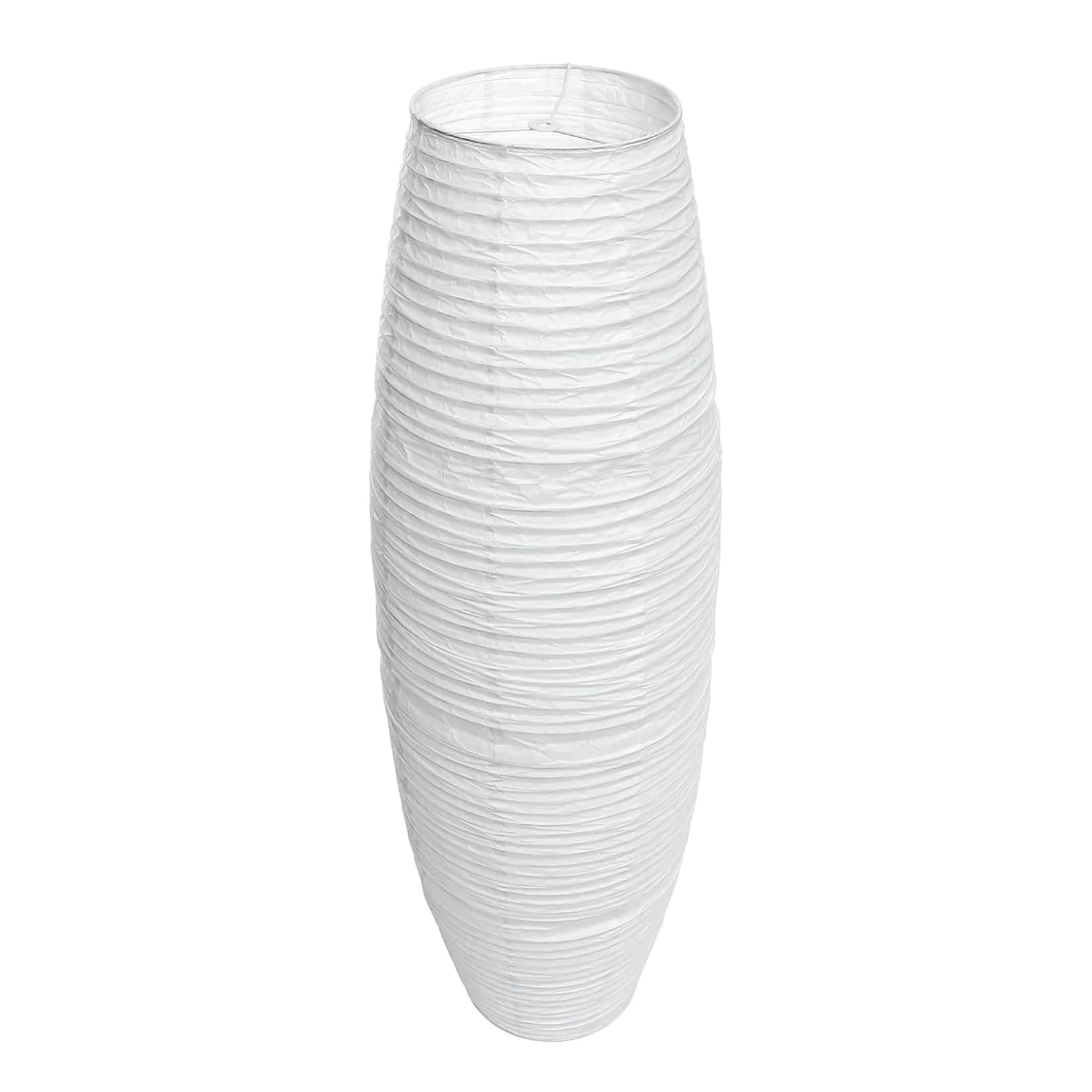 Sombra de Lámpara de Pie Moderna de Papel 43.3x12.6 Pulgadas para Sala de Estar o Dormitorio (Tira de Luz)