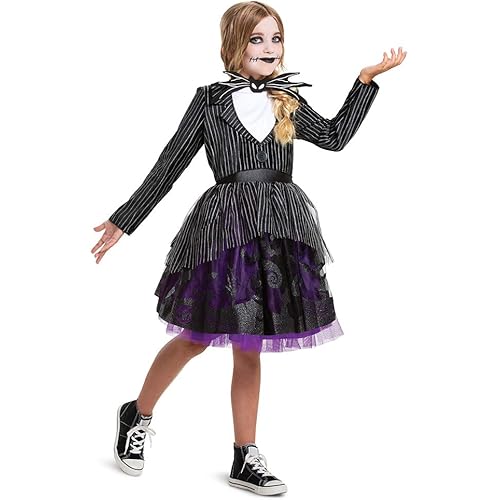 Nightmare Before Christmas Girls Jack Skellington Costume