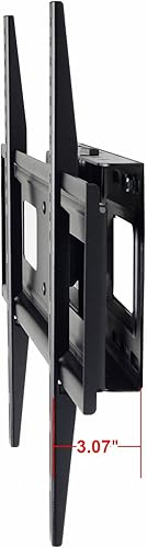 Miniatura 5 de VideoSecu Soporte de pared para TV con brazo articulado inclinable para Sanyo 32 37" 39" 40" 42" 46" 47" 49" 50" 52" 55" LCD LED HDTV MW365BBM7 C0B