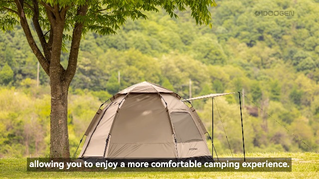 Amazon.com : IDOOGEN Instant Camping Tent for 4 Person,2