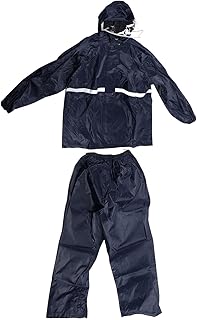 Conjunto de Jaqueta e Calças Divididas, Respirável, à Prova D'água, Conjunto de Capa de Chuva de Camada Dupla para Homens e Mulheres, Permanece Seco (L)