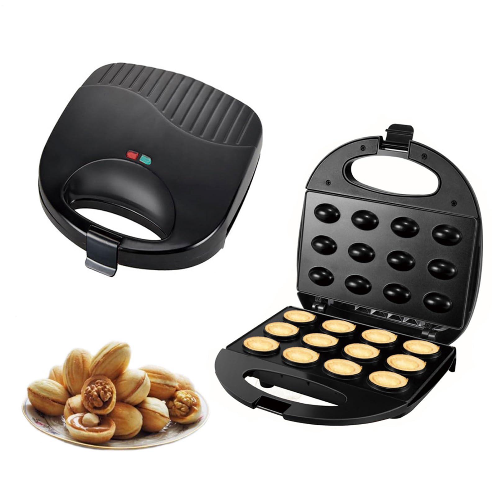 Macchina Per Torte E Biscotti Alle Noci Stampo antiaderente da biscotti a | Elettrico Elettrodomestico di cucina per colazione, snack, , waffle e pane