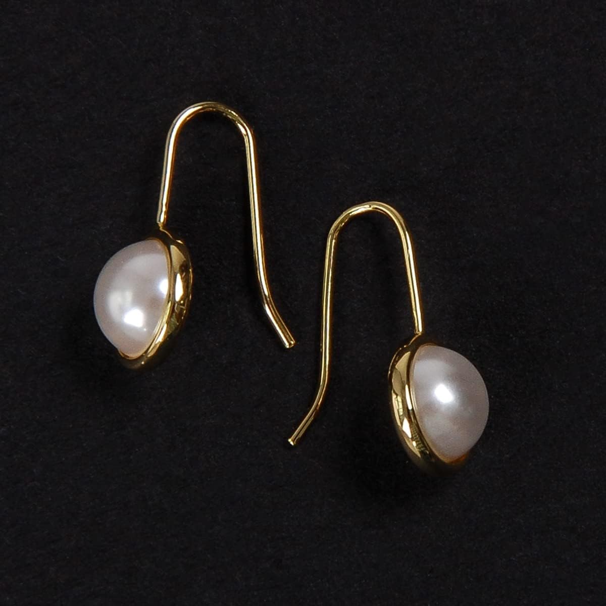 Created Opal, Pearl, or Abalone Drop Dangle Earrings for Women - 14K Gold Plated or 925 Sterling Silver Plated - Hypoallergenic, Safe for Sensitive Ears - Image 7