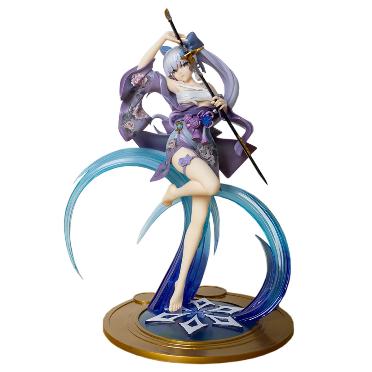 Amazon.com: Kamizato Ayaka Figure Japanese Kimono 28CM 1/7 PVC