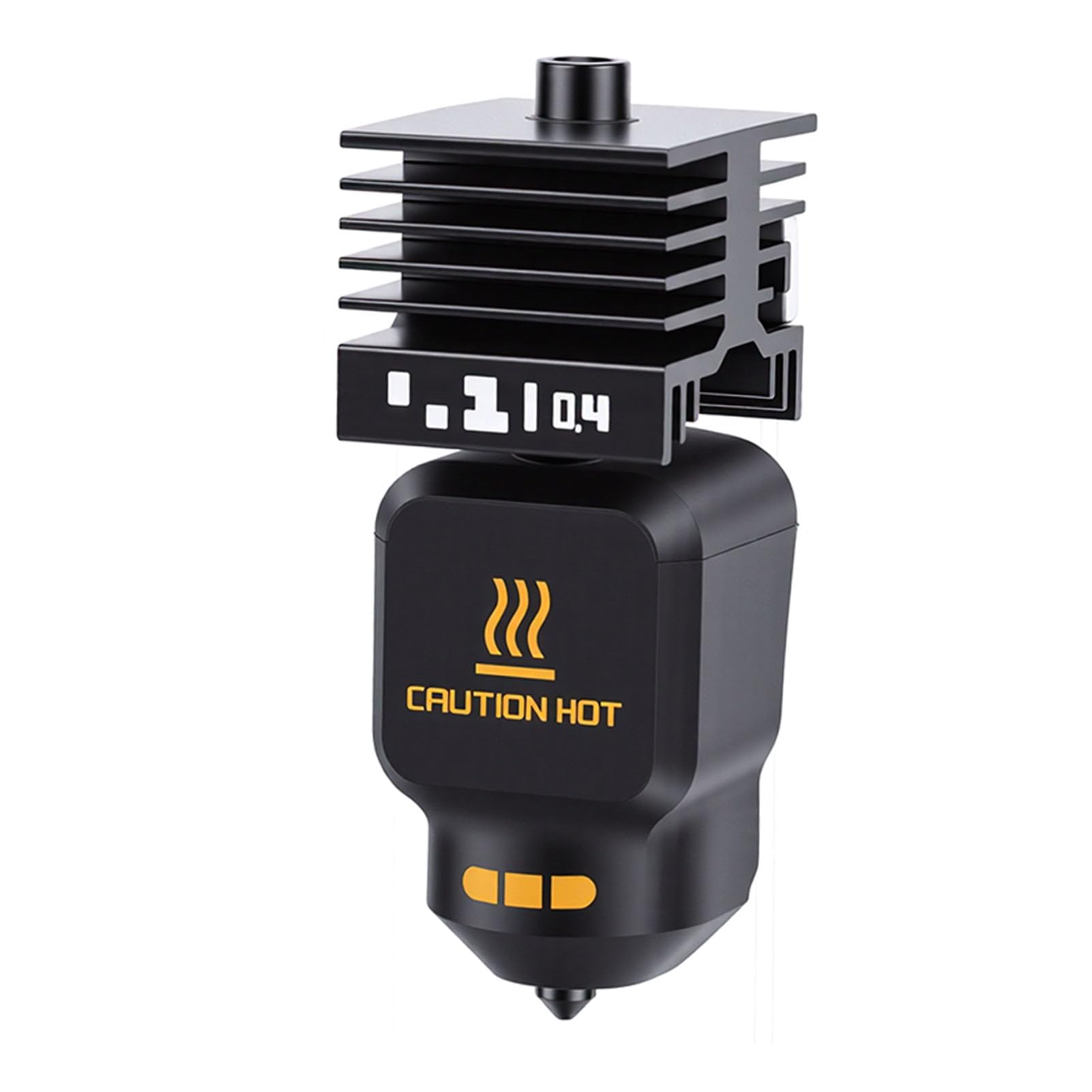 3D Printer Hotend Kit High Performance Hardened Steel Nozzle for Lab P2S H2D H2S P2SC HF 0.4mm Heating Block Replacement Accessories