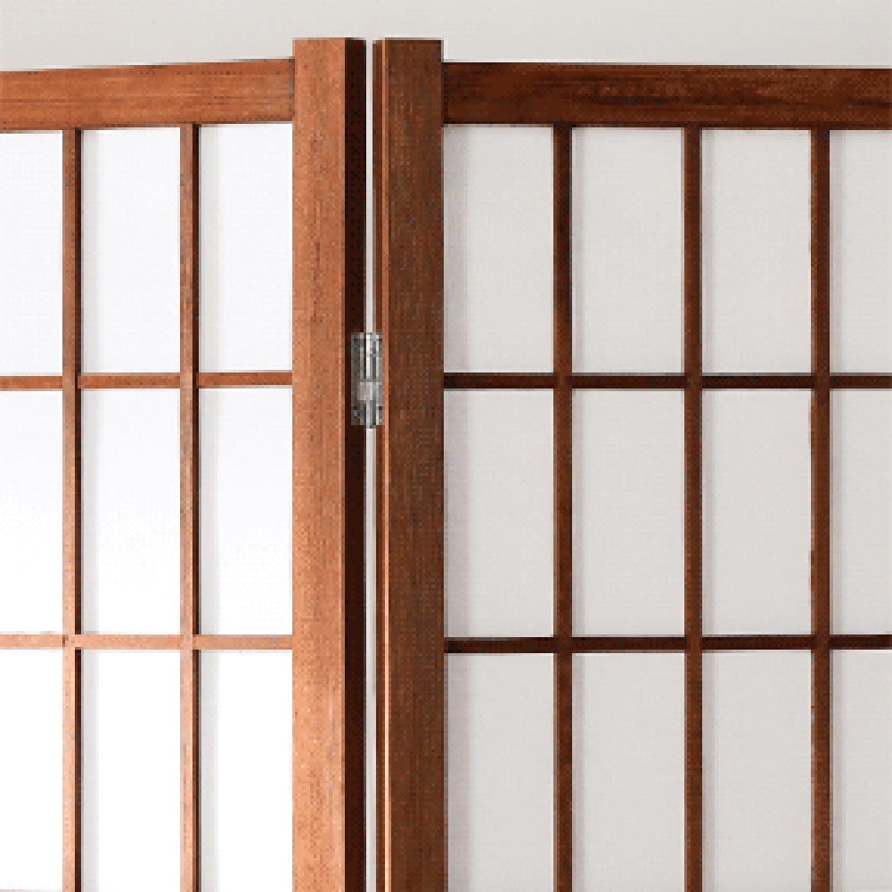 Amazon｜Fuyutu パーテーション 4連 間仕切り 和風衝立 高さ150/178cm