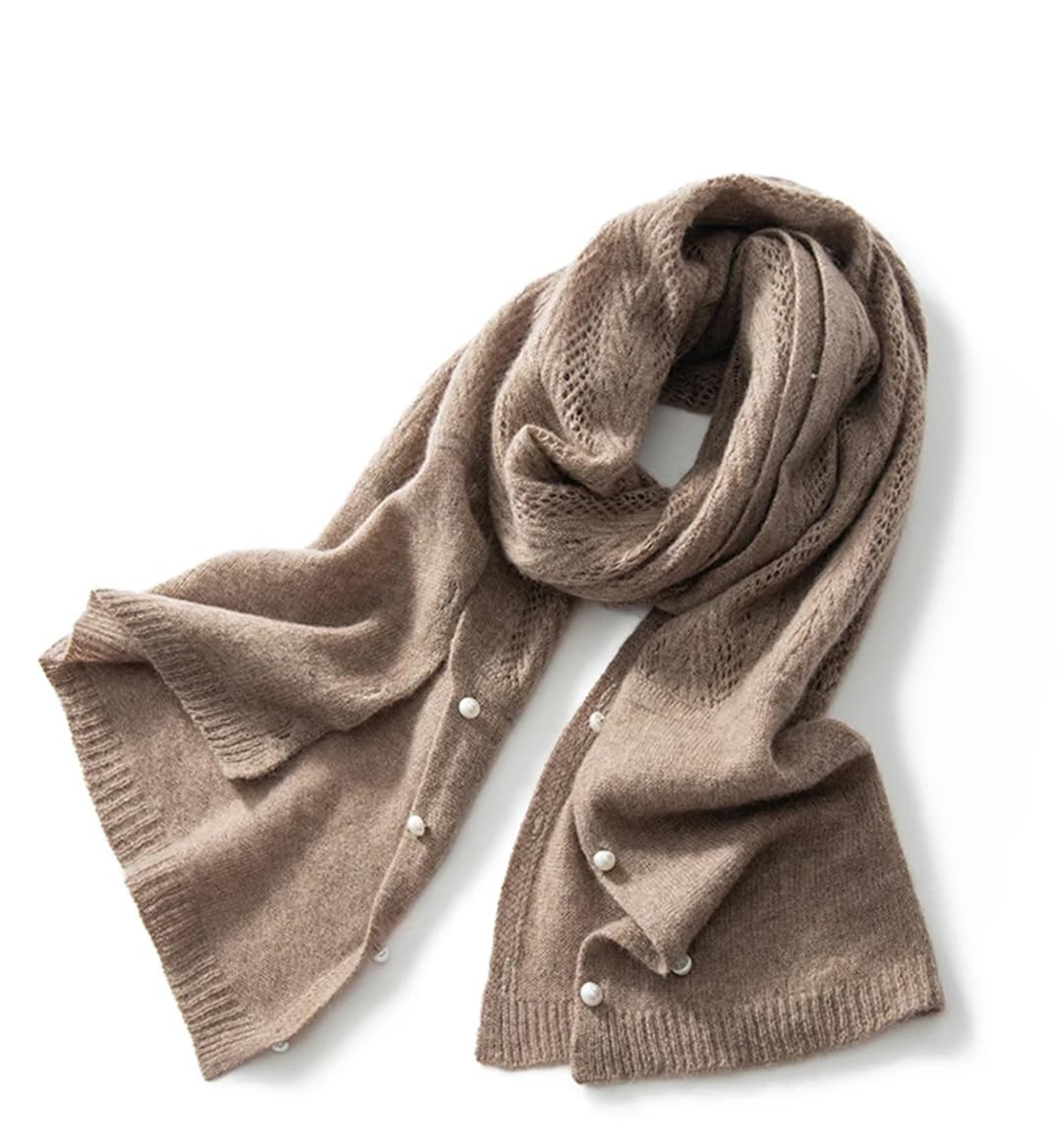 Otoño Invierno Mujeres Cachemira Chal Bufanda Al Aire Libre Cálido Tejido Jacquard Bufanda Envoltura Femenina 150 * 60