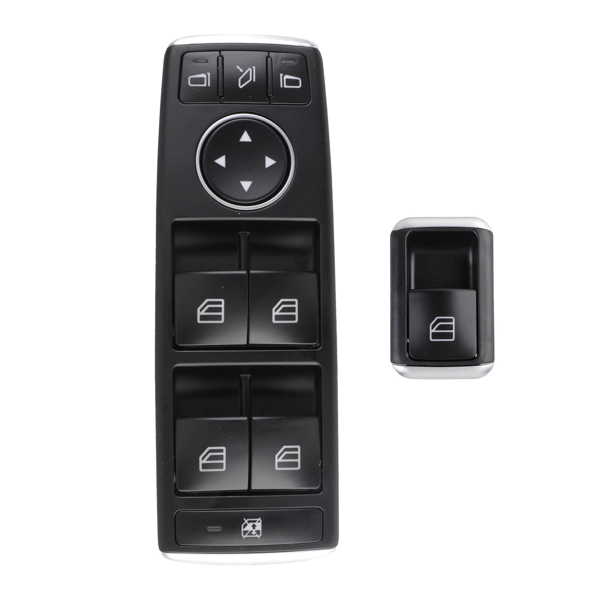 Bouton de commutation vitre électrique pour rénover l'habitacle de votre Tesla Model X S