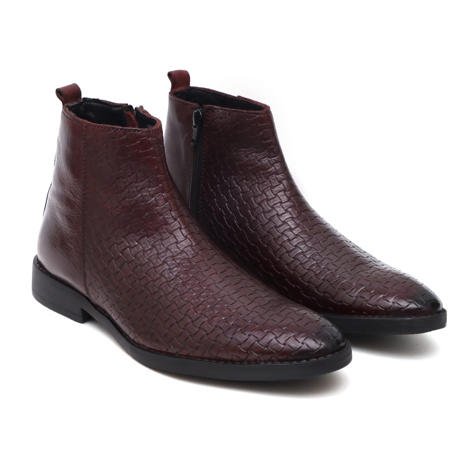 Men's High Ankle Slip On Outdoor Fashion Winter Chelsea Boots-image-25