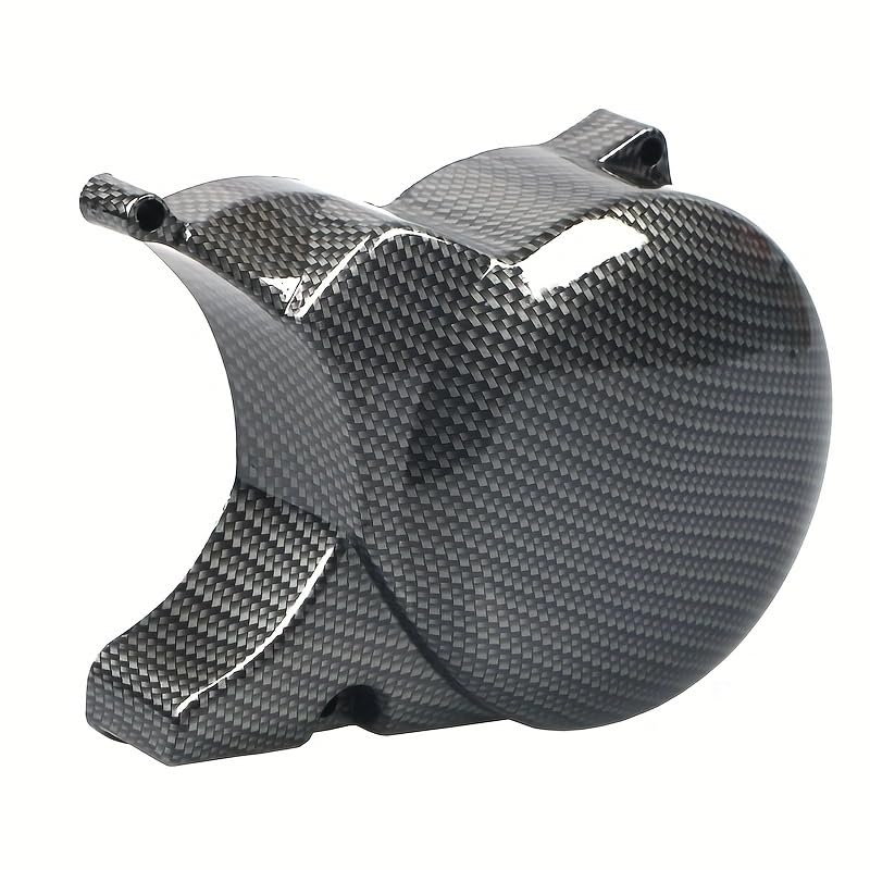 Piastra di accensione dello statore della piastra copertura del carter motore fibra carbonio per moto da cross, pit bike e dirt, protezione dell'involucro 110 125CC