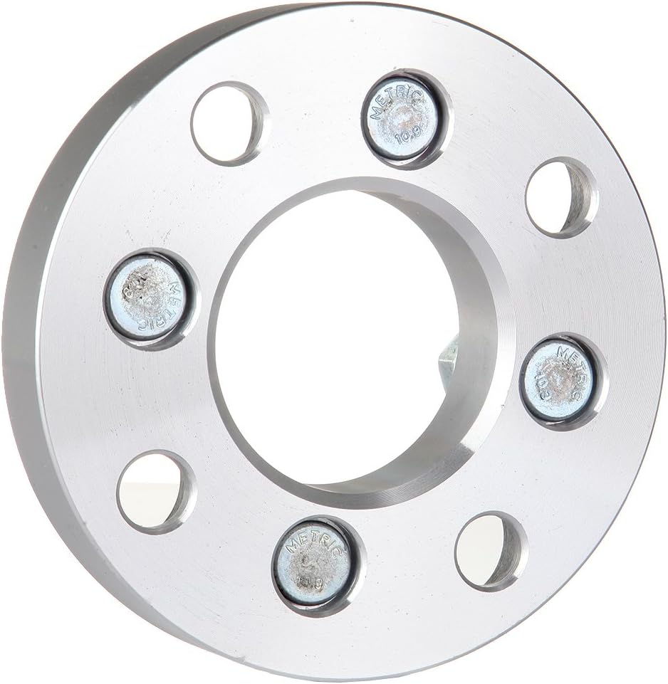 ECCPP 2PCS 1 inch 4 Lug Wheel Adapters 4x4.5 to 4x100 fit for 1990-2002 for Accord 2001-2004 for Optima 1992-2000 for Elantra 1989-2000 for Sonata-NOT FIT Stock Rims