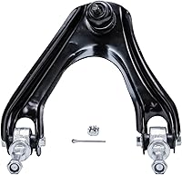 Vista 495 de Detroit Axle - 4 brazos de control de extremo delantero para Nissan Frontier Xterra 2000-2004 Brazos de control inferior y superior con rótulas