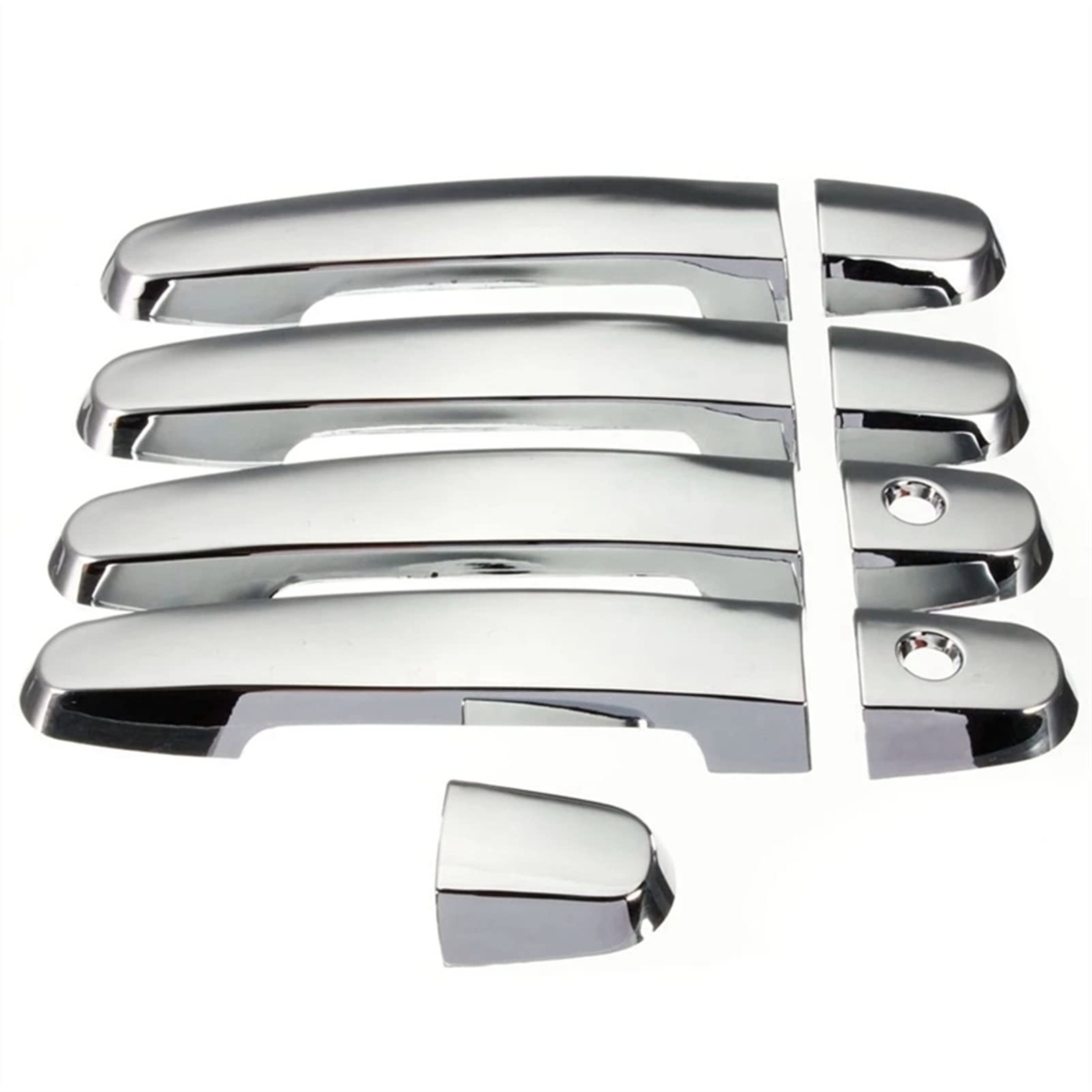 Fahbstr One Color Exterior Door Handle Cover For Camry 9Pcs Car Door Handle Covers Exterior Parts Chrome