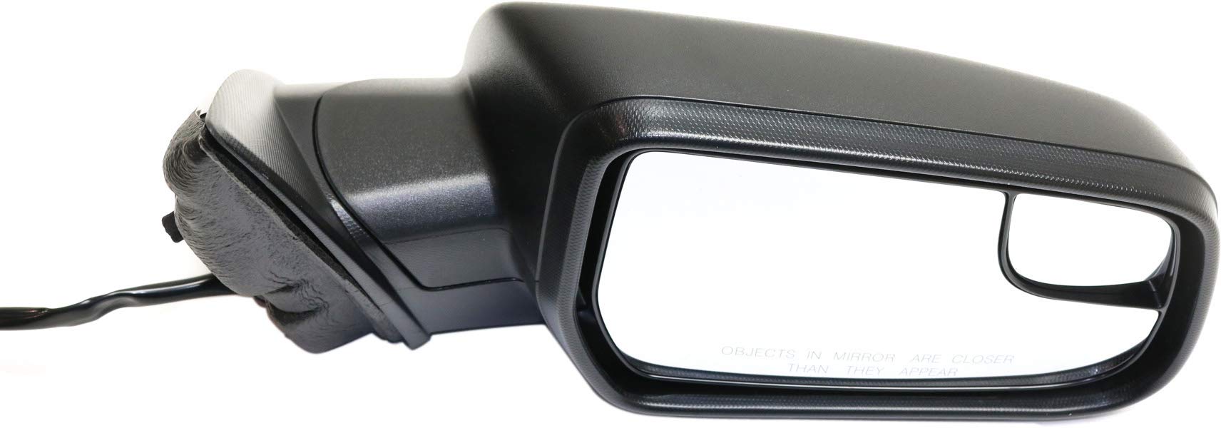 Driver Side Mirror For 2010-2017 Chevy Equinox - Paintable, Heated, Power Adjust